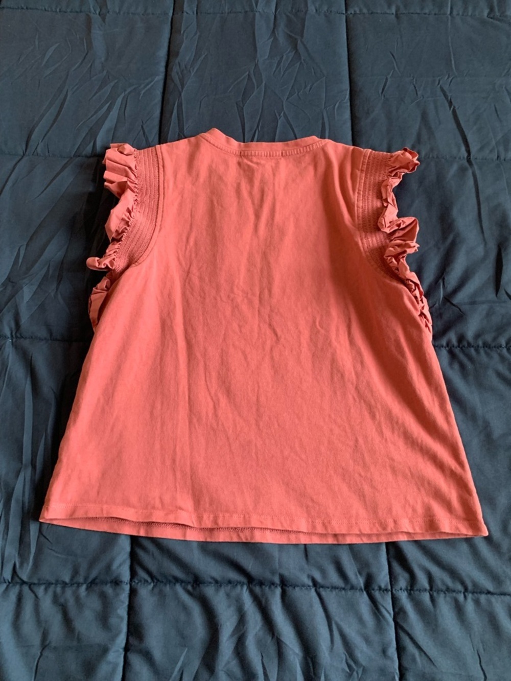English Factory Ruffle Sleeve Tank Size Medium - Picture 2 of 5